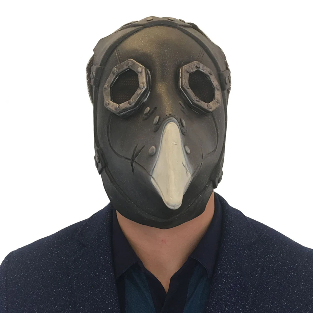 Halloween Cosplay Mask Party Supplies Steampunk Gothic Retro Plague Beak Doctor Bird Horror | Дом и сад