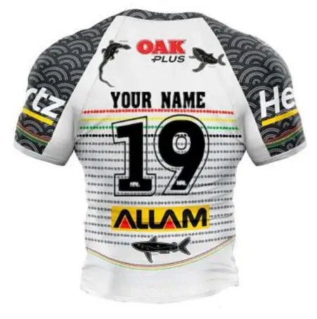 Print name number PENRITH PANTHERS Регби Джерси Размер: S-3XL - Цвет: Print name number
