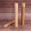 1PC Natural Bamboo Tube Eco-Friendly Toothbrush Case 21cm for Adult Health Oral Hygiene Travel Portable Toothbrush Holder 1