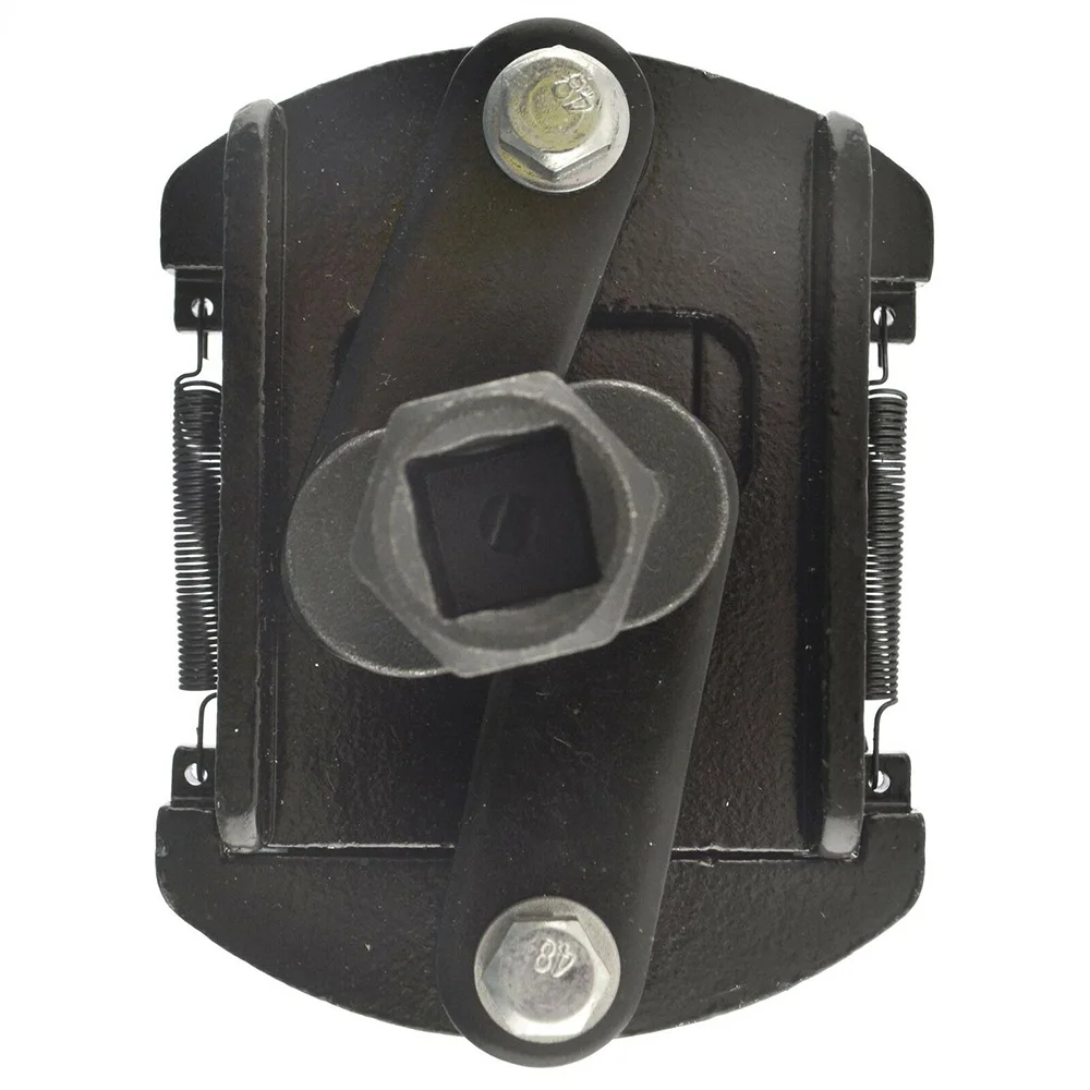 Black Metal Adjustable Oil Filter Wrench Universal Spanner 2-Claw Repair Tool 80-105mm Auto Oil Filter Wrench Car Accessory
