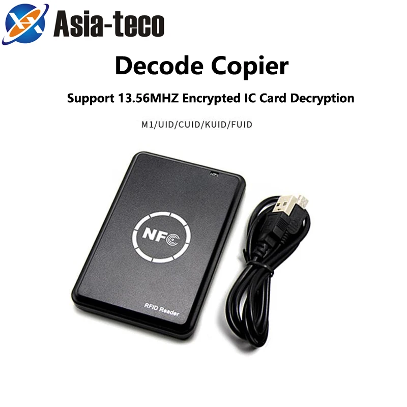 USB UID 13 56 МГц M1 считыватель карт писатель rfid Копир Дубликатор NFC RFID смарт