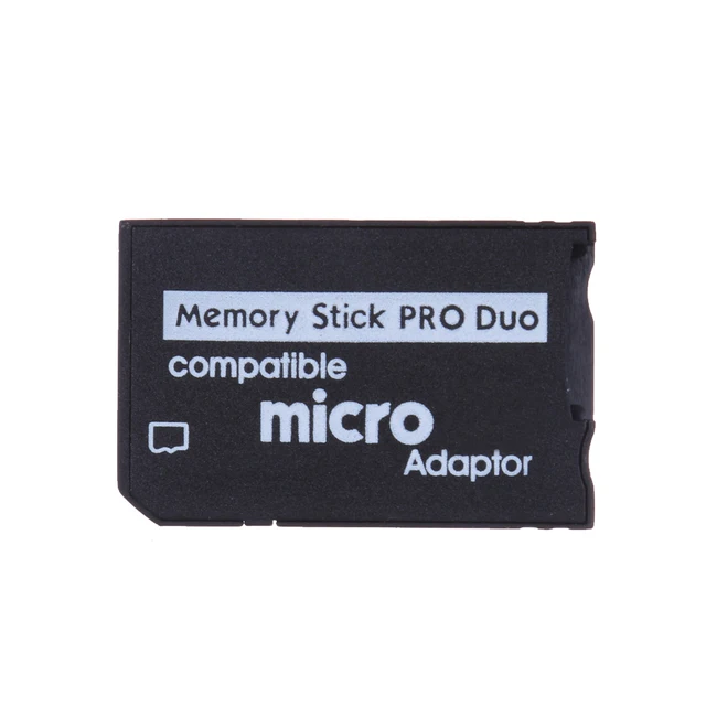 Support Memory Card Adapter Micro SD To Memory Stick Adapter For PSP Micro SD 1MB-128GB Memory Stick Pro Duo