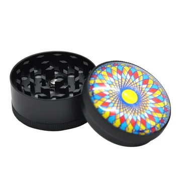 

3D Novely Zinc Alloy herb Grinder Dia 50mm Herb Grinders Amsterdam Exquisite Appearance Abraders 3 Layers Herb Spice Grinder