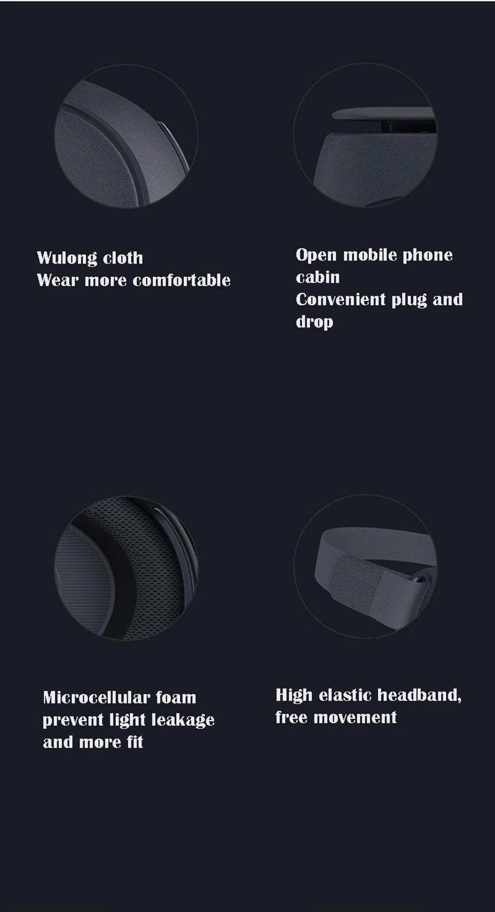 Оригинальные очки Xiaomi VR виртуальной реальности Play 2 3D очки для 4,7-5,7 дюймов 1080P смарт-телефонов инструмент управления