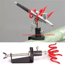 Практичный держатель Аэрограф зажим Настольная станция краска пистолет-распылитель держатель комплект