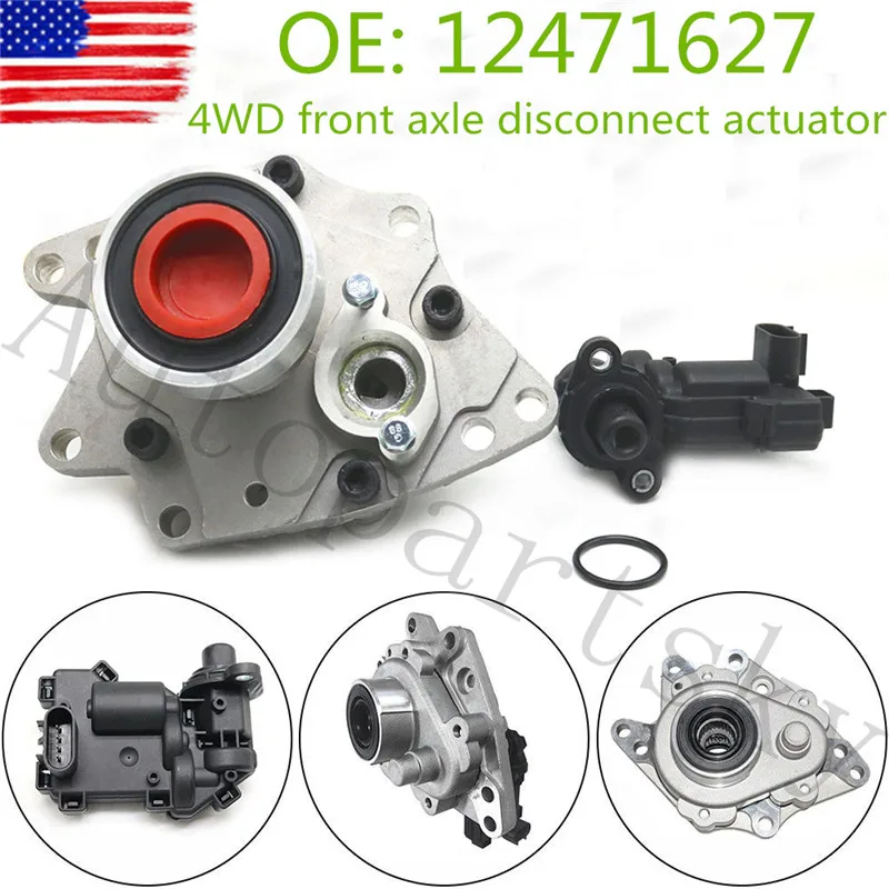 New Front Axle Disconnect Actuator Assy 15884292 For Chevrolet Trailblazer GMC Envoy Rainer Bravada 4X4 4WD 12471627 12479081