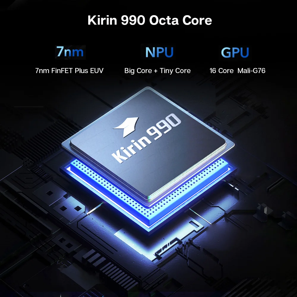 Honor V30 View 30 5G смартфон Google Play Kirin990 7 нм Восьмиядерный 16 ядерный GPU 40mp AI Тройная