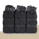 Black Triple Mag Bag