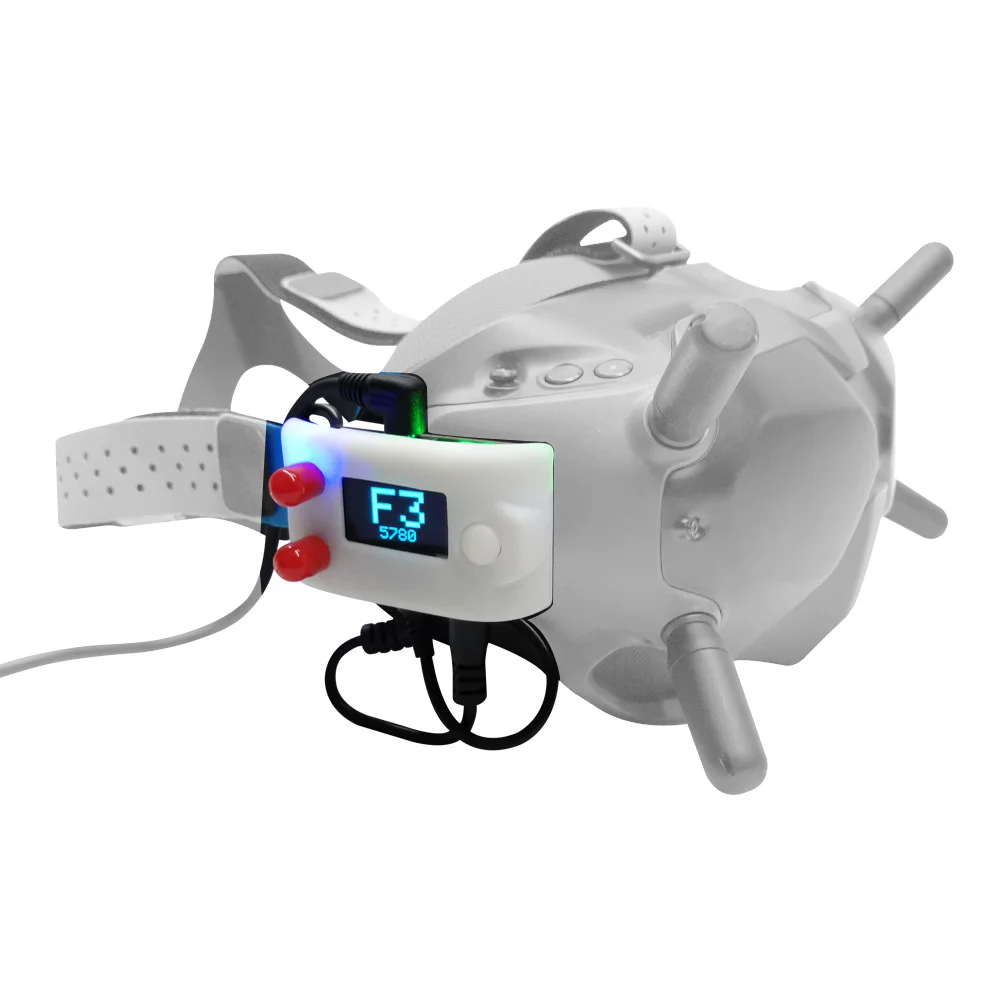 5.8グラムrxポート3.0 dji fpvゴーグル外部5.8受信機モジュール