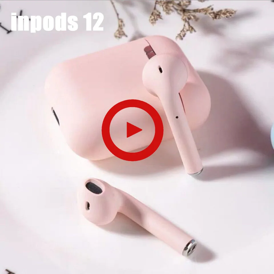 

Macaron i12 tws 2019 earphone headset headset Bluetooth 5.0 touch pop-up wireless headset movement for iphone huawei samsung