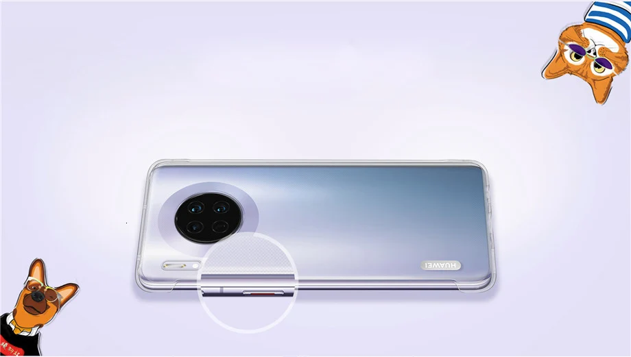 Чехол для HUAWEI mate 30/mate 30 Pro, мягкий ТПУ прозрачный защитный чехол на заднюю панель, чехол для mate 30 mate 30 Pro