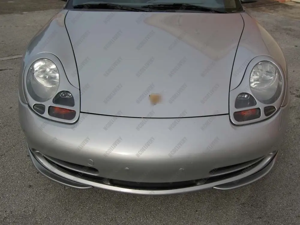 

Unpainted Headlight Eyelids Eyebrows Covers for Porsche 911 996 986 Boxter