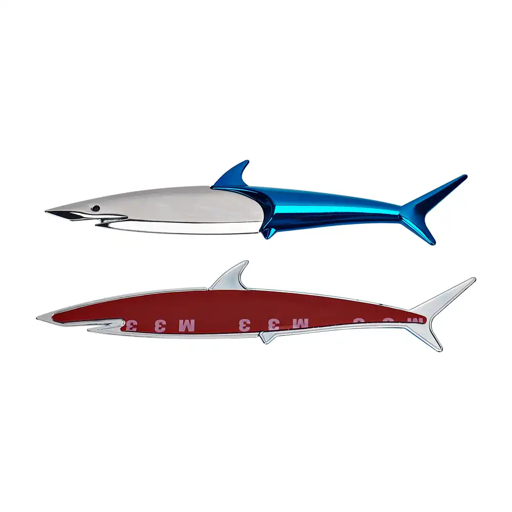 2x Metail カースタイリング 3d ベビーシャークエンブレムバッジステッカートヨタ ヴァーソ Gt86 プリウス Rav4 Proace 耳 Varis カローラ アイゴ ヤリス 車のステッカー Aliexpress