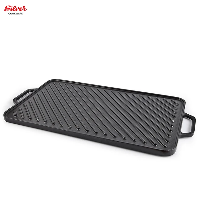 Öntöttvas Steak Grill Serpenyő Nonstick Otthon És Kültéri 26-47Cm Törökországban - Image 3