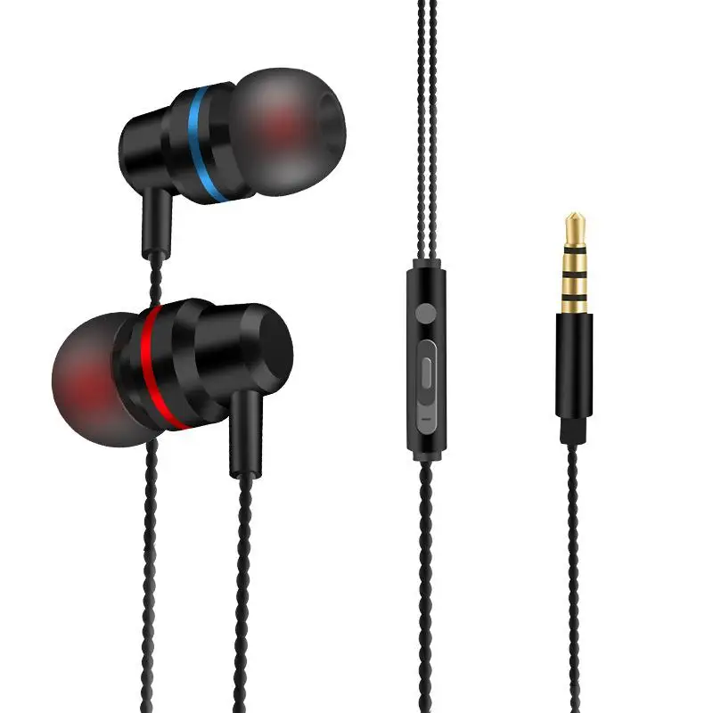

Stereo Bass Earphone With Microphone Professional 3.5mm Wired Sport Gaming Headset For iPhone Xiaomi Samsung Fone De Ouvido 2019