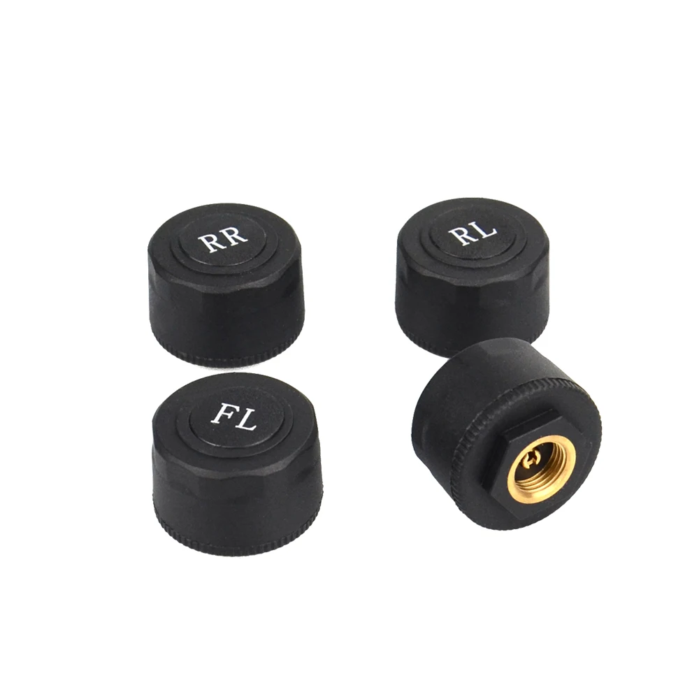USB Android TPMS Tire Pressure Monitoring System Display Alarm System 4 Sensors Internal External For Car Navigation Radio car tire pressure monitor car alarm system car tire pressure sensor