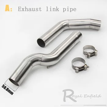 

f5 CBR600 600RR CBR1000 CBR1000RR Motorcycle exhaust muffler link pipe for CBR600 f5 03-04 05-15 cbr1000 04-07