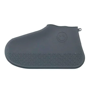 

Men Women Protector Elastic Outdoor Shoe Cover Non Slip Practical Silicone Thick Sole Reusable Foot Wear Travel Waterproof 1pair