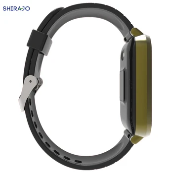 

SHIRAJO Smart Watch Band Temperature Measure ECG Heart Rate Blood Pressure Monitor Weather Forecast Remind men women