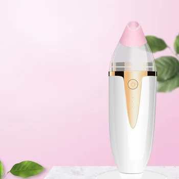 

Electric Blackhead Remover Silicone Head Suction Apparatus Face Cleaner