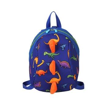 

Cute Dinosaur Backpack Toddler Safety Harness Anti-Lost Kindergarten Baby Backpacks Bag 3-6 Years Old Travel Parent-Child Bags N