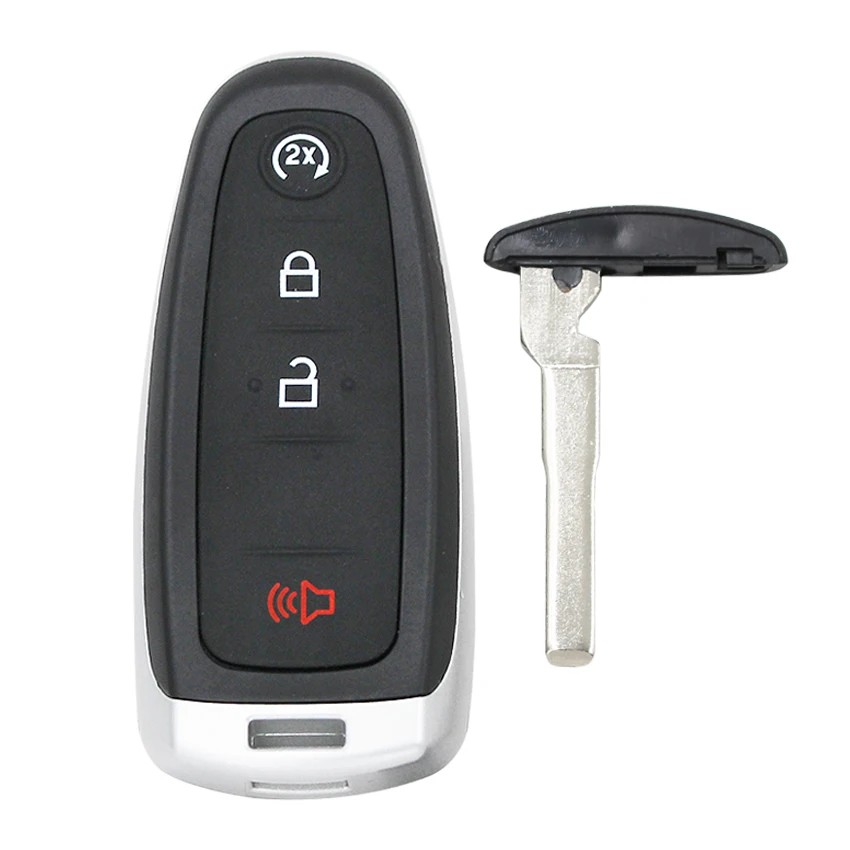 315MHz ID46 FCC: M3N5WY8609 Smart 4 Button Remote Key Fob for Ford Edge Escape Expedition C-max Taurus Flex Focus With HU101