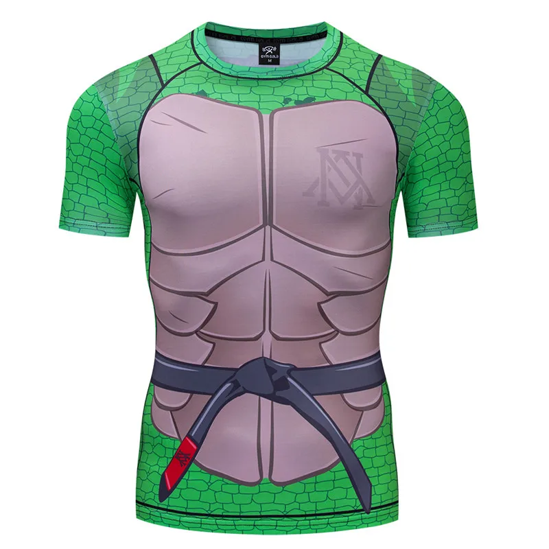 

3D Anime Print Dragon Ball T-shirt Men Compression Shirt Short Sleeve Tees Tops Cosplay Costume Fitness Bodybuilding Tshirts