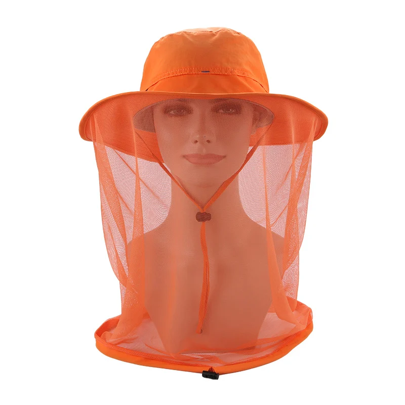 Новинка, модная мужская сетчатая шляпа, солнцезащитные шапки Gorro Pescador, сетчатые повседневные однотонные кепки унисекс, Cappello Pescatore - Цвет: Оранжевый