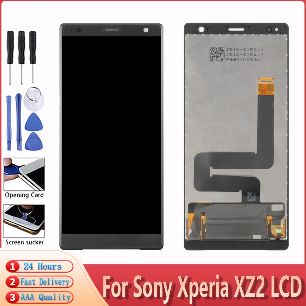 ЖК-дисплей 5 7 дюйма AAA для Sony Xperia XZ2 сменный сенсорный экран OEM дигитайзер в сборе