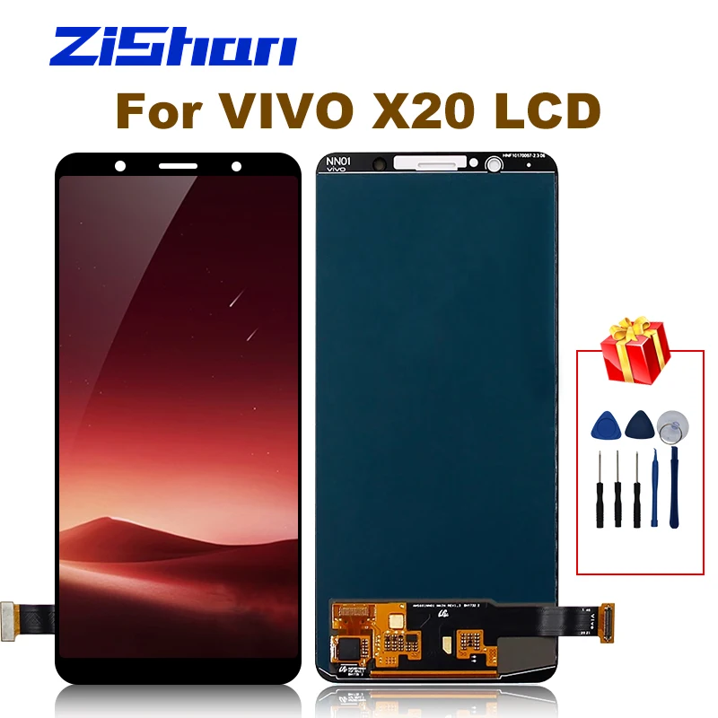 

6.01" display For VIVO X20 LCD Display Touch Screen Digitizer Assembly Parts For Vivo X20 X20A Display Screen Replacement Parts