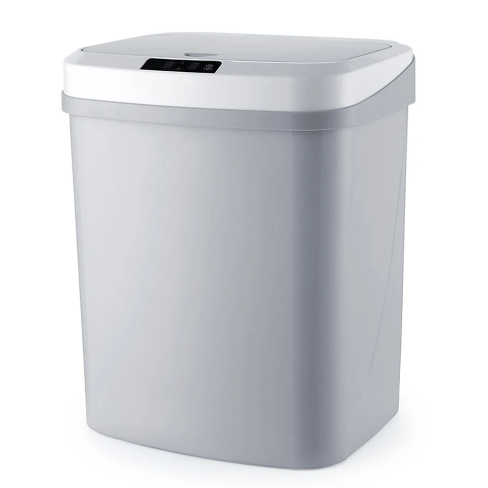 Офисная кухня спальня перезаряжаемый пластиковый смарт-датчик немой автоматическое мусорное ведро мусорные банки для мусора сумка держатель Бытовая корзина - Цвет: 4