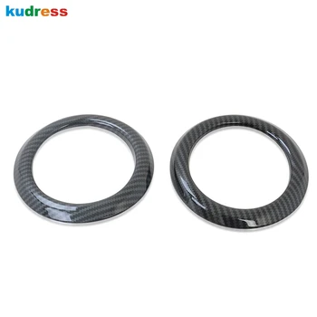 

For Toyota Rush 2018 2019 2020 Carbon Fiber AC Air Condition Vent Outlet Ring Decoration Protector Cover Trim accessories
