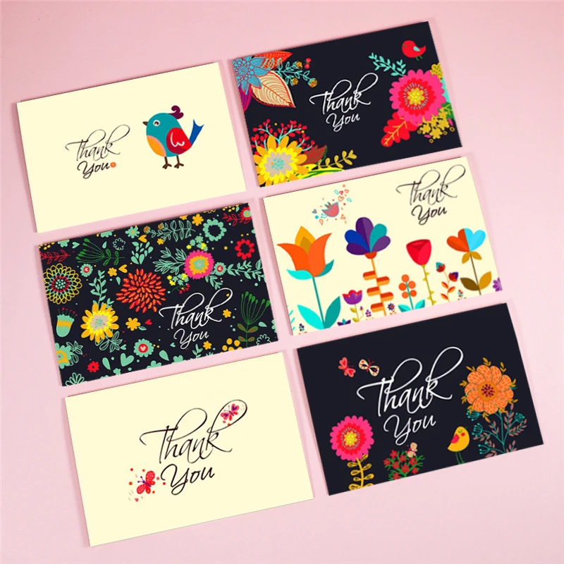 Благодарим Вас за карты с конвертом наклейки бизнес пользовательские пригласительные заметки пустые