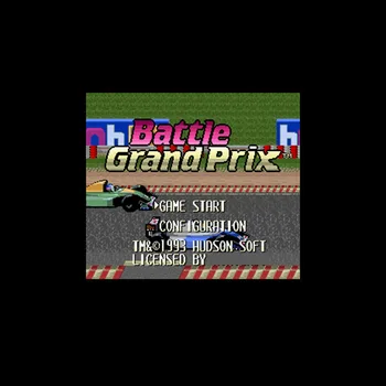 

Battle Grand Prix NTSC Version 16 Bit 46 Pin Big Gray Game Card For USA Game Players