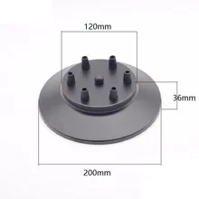 Винтажная лампа Потолочная пластина DIY лампа база мульти Роза кулон аксессуары для освещения