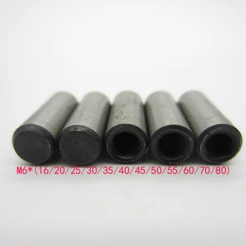 

10PCS M6*(16/20/25/30/35/40/45/50/55/60/70/80)mm DIN 7978 High strength steel Taper pins with internal thread GB118