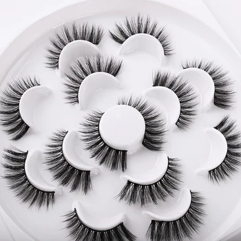 

GW Lotus Disk false eyelashes pure manual false eyelashes mink hair thick 3D false eyelashes