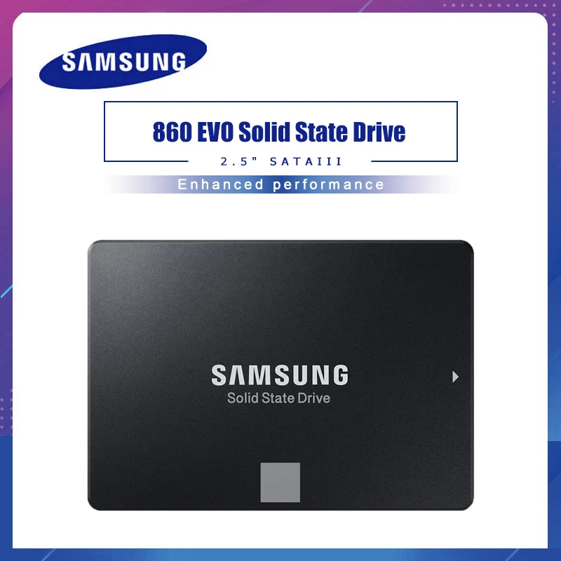 

SAMSUNG SSD 860 EVO 250GB 500GB 1TB Internal Solid State Disk HDD Hard Drive SATA3 2.5 inch Laptop Desktop PC TLC Disk HD SSD