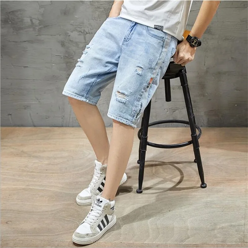 jean shorts mens style