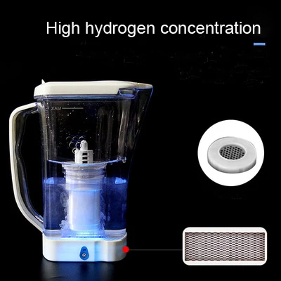 2Л водородный генератор воды чайник водород богатый фильтр для кувшина машина водородный генератор ионизатор воды
