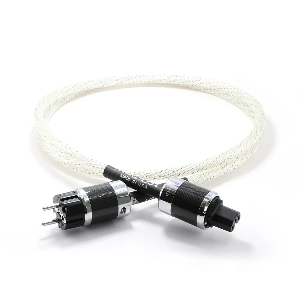 US $65.00 Hifi Nordost Valhalla Series II Power Cord EU Version Amplifier CD Player Power Cord Power CableSchuko Power Plug For Audio