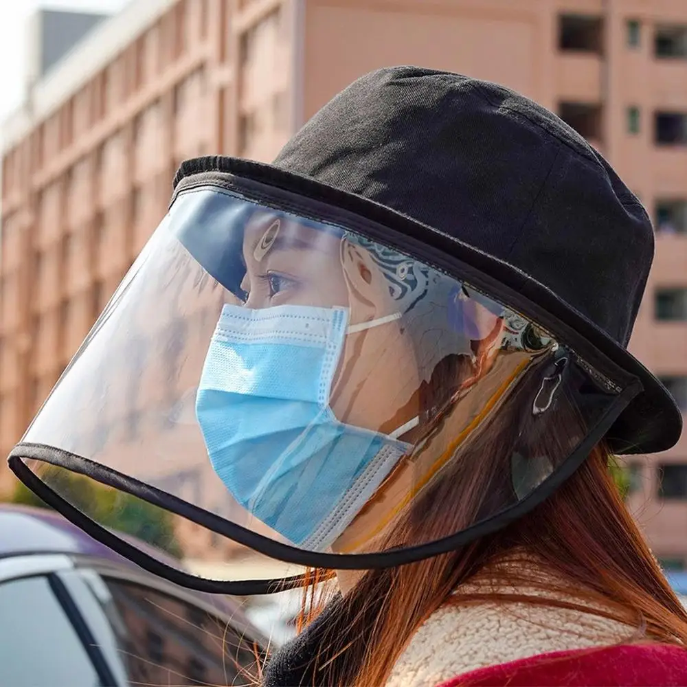 

Anti-epidemic and anti-fog resumption equipment hat female face cap sun shade dust windproof eye protection sand hat