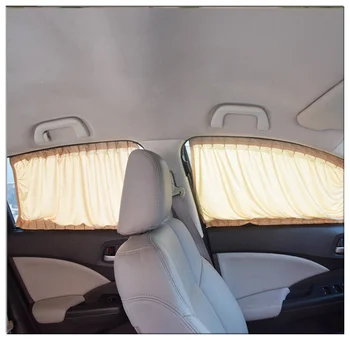 

2pcs/Set Universal Car Side Window Sunshade Curtains Auto Windows Curtain Sun Visor Blinds Cover for Kia car All models are