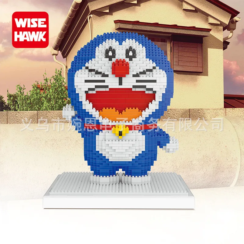 

Wise hawk 2489 Children GIRL'S Creative DIY Douyin Early Childhood Educational Assembled Small Particles of Diamond Building Blo