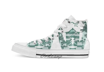 

Spirited Journey Custom Casual High Top lace-up Canvas shoes sneakers Drop shipping