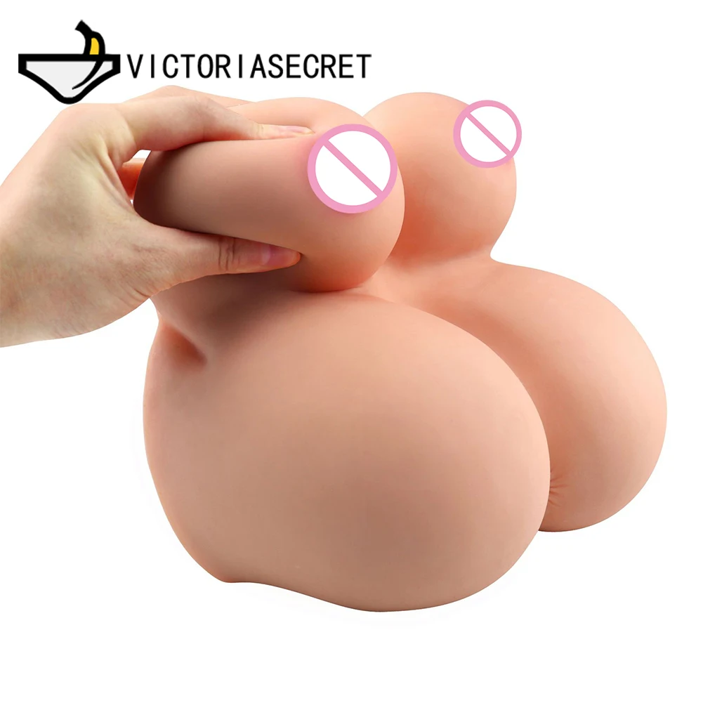 Силиконовый зад 3D секс-игрушки для взрослых Вагина Анальный двойной канал