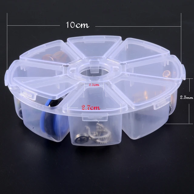 Plastic Jewelry Storage Box Case