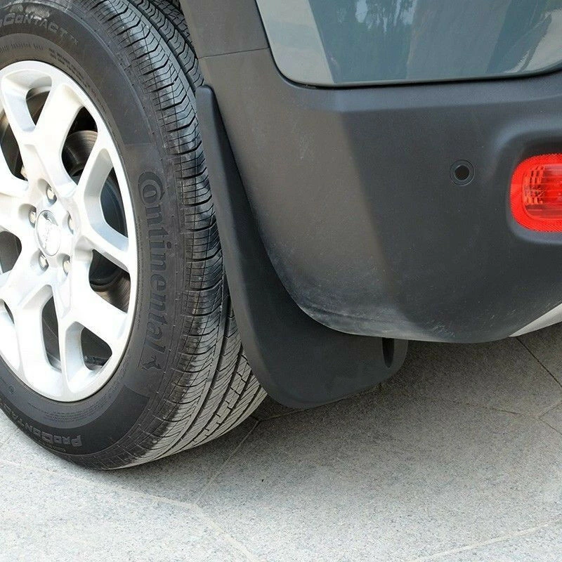 Украшение автомобиля спереди и сзади Брызговики подходят для- Jeep Renegade 4 шт./компл