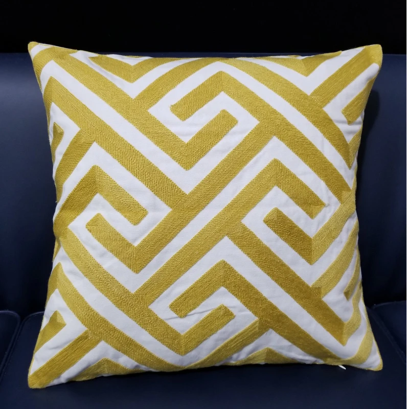 

Decorative Throw Pillow Covers Yellow Pillowcases Indoor Outdoor 18 x 18 inches Cushion Cover for Sofa Home Decor Pillows