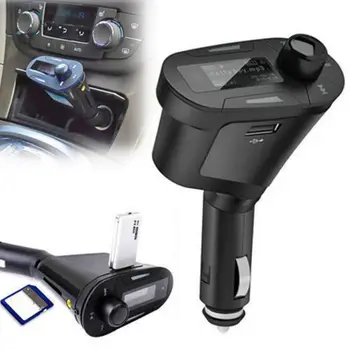 

Compact Portable Fashional USB FM Transmiter Wireless Car Mp3 Player Supports 512MB/1GB/ 2GB/4GB/8GB SD Cards